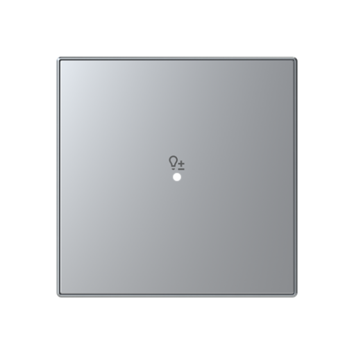 SRD-1-85PL - Cover plate - freehome  KNX 1-gang sensors - Dimmer - Silver