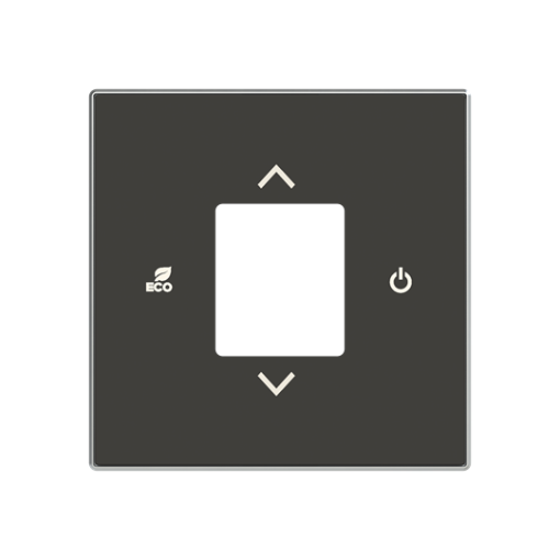 CP-RTC-85NS - Cover plate - freehome  KNX RTC - Soft Black