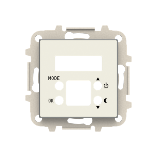Cover thermostat for Thermostat Central cover plate White - Sky Niessen