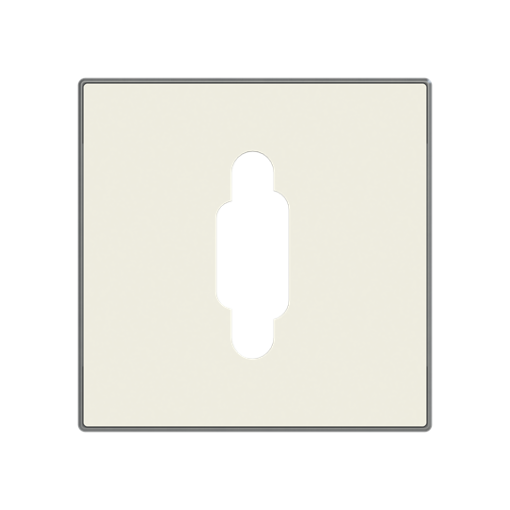 Cover VDI VGA 1 gang White - Sky Niessen