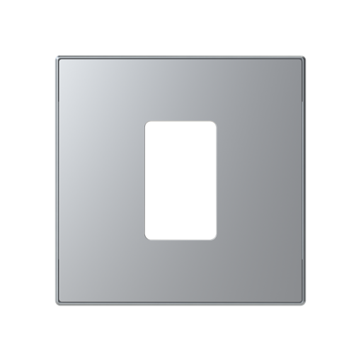 Cover VDI VDI 1 gang Silver - Sky Niessen