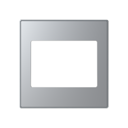 Cover VDI Loudspeaker connection 1 gang Silver - Sky Niessen