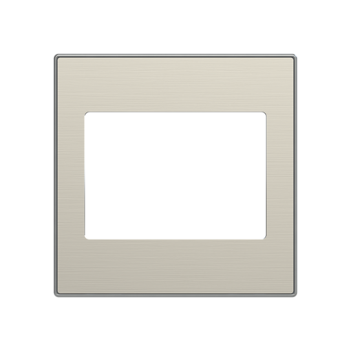 Cover VDI Loudspeaker connection 1 gang Stainless steel - Sky Niessen