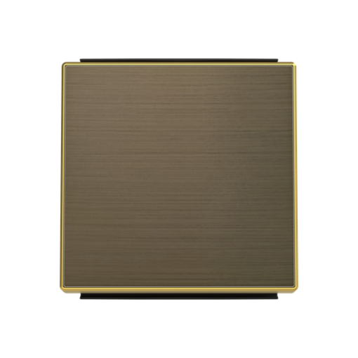 Rocker switch Without imprint for Switchpush button, Single rocker Gold - Sky Niessen