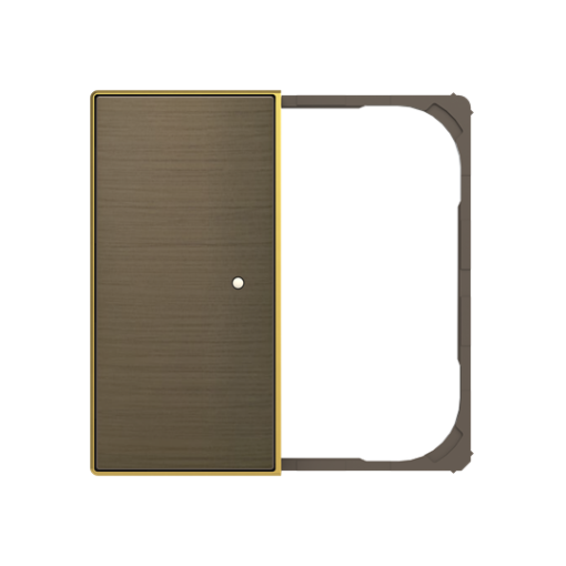 Cover Fh Without imprint for Switchpush button Two-part button Gold - Sky Niessen