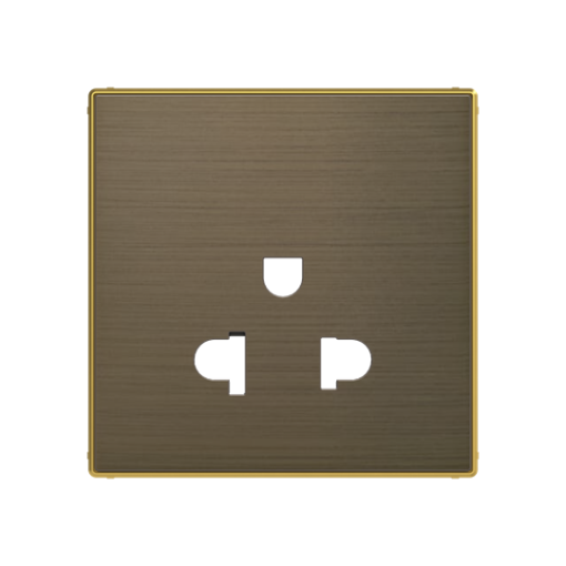 Cover socket outlet Without imprint Socket outlet Gold  - Sky Niessen