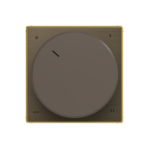 Cover switch Symbol "4-level switch" for Level switch, Turn button Gold - Sky Niessen