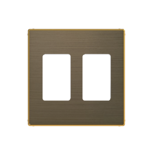 Cover VDI VDI 2 gang Gold - Sky Niessen