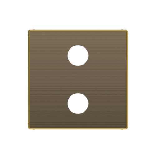 Cover VDI Cinch 1 gang Gold - Sky Niessen