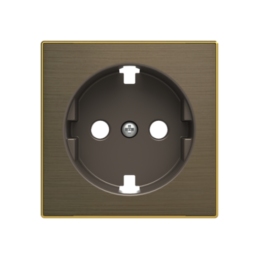 Cover socket outlet Without imprint Socket outlet Gold  - Sky Niessen