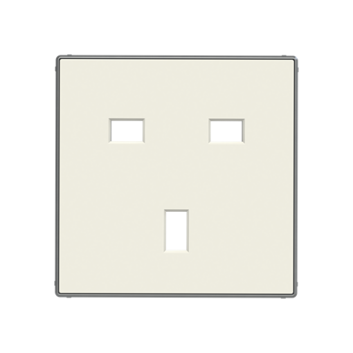 Cover socket outlet Without imprint Socket outlet White  - Sky Niessen