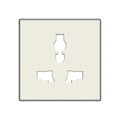 Cover socket outlet Without imprint Socket outlet White  - Sky Niessen