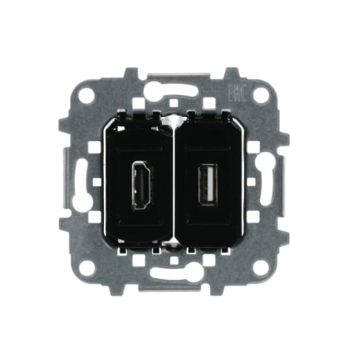 VDI connector 2gang No color