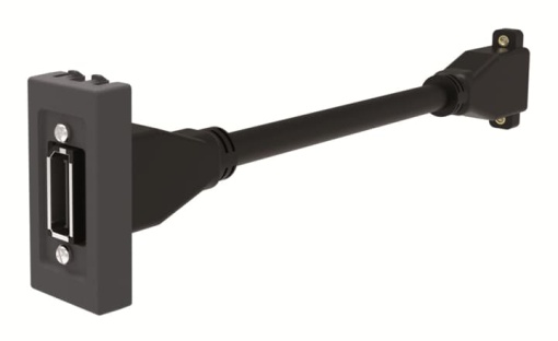 Multimedia connector DisplayPort DP Anthracite - CEM