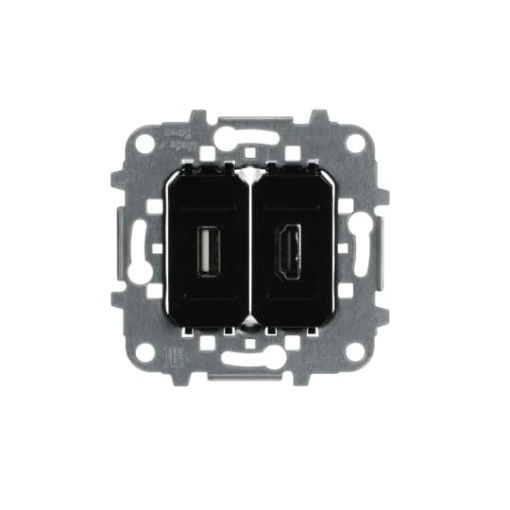 VDI connector USB 1gang No color