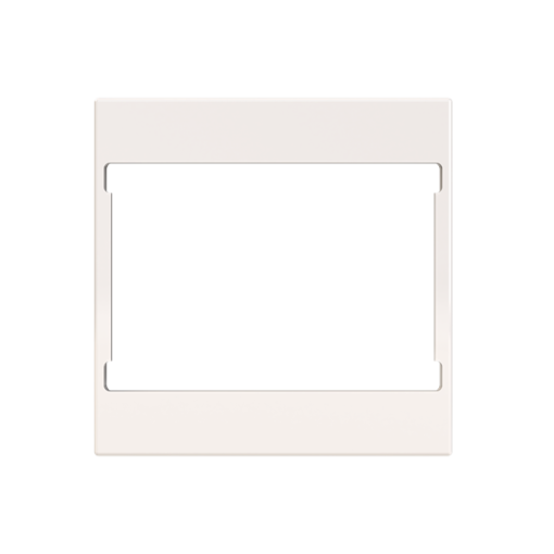 Cover platerocker Without imprint for Sensor Central cover plate White - Zenit