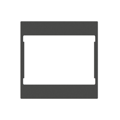 Cover platerocker Without imprint for Sensor Central cover plate Anthracite - Zenit