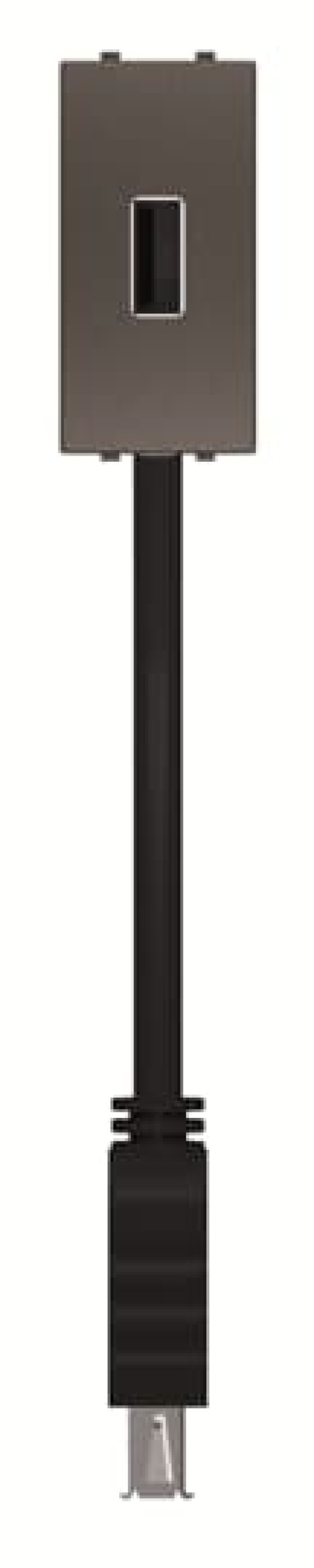 USB outlet Usb 1 gang Anthracite  Zenit