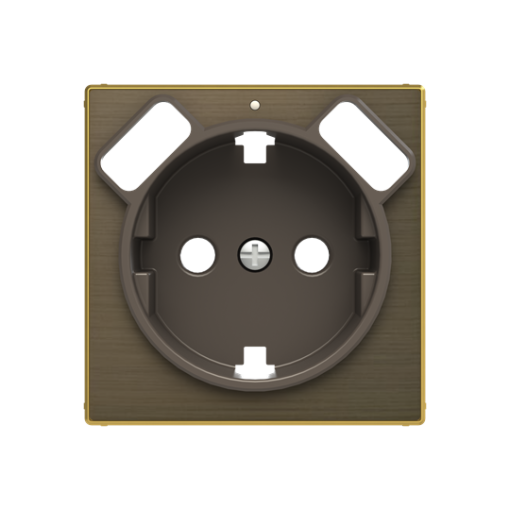 Cover socket outlet Without imprint Socket outlet Gold  - Sky Niessen