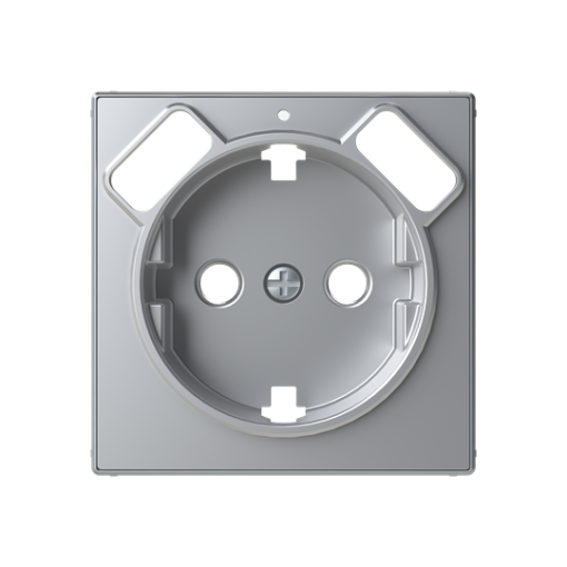 Cover socket outlet Without imprint Socket outlet Silver  - Sky Niessen