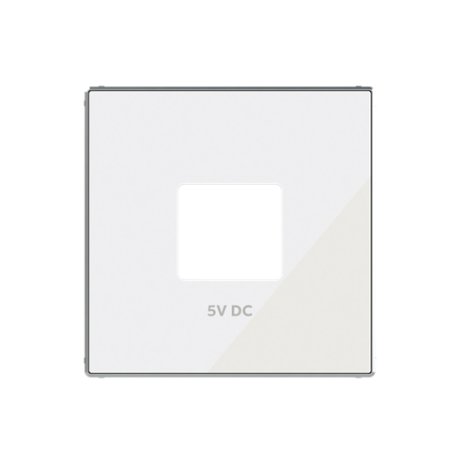 Cover USB charger 5V DC USB White  - Sky Niessen