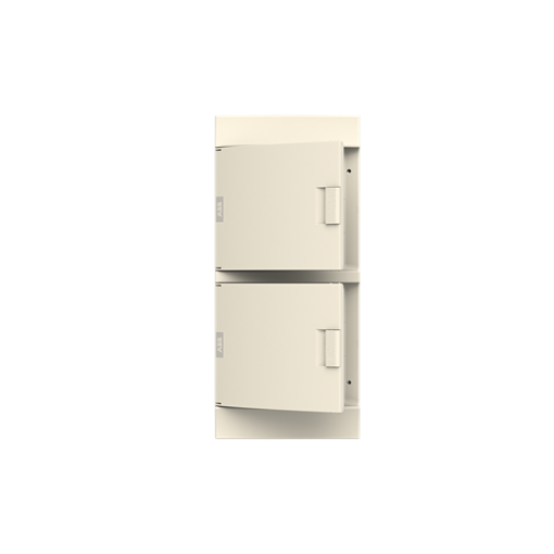 Consumer unit , Surface mounting, 48 modules, 4 rows, IP41,  Door Single, Plastic, Opaque, Dimensions 119.000 mm x 297.000 mm x 659.000 mm