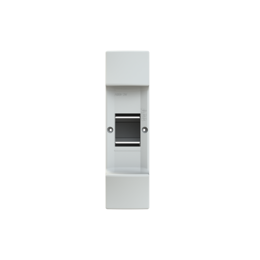 Consumer unit , Surface mounting, 2 modules, 1 rows, IP30,  Door Without Door, Dimensions 95.000 mm x 64.000 mm x 223.000 mm