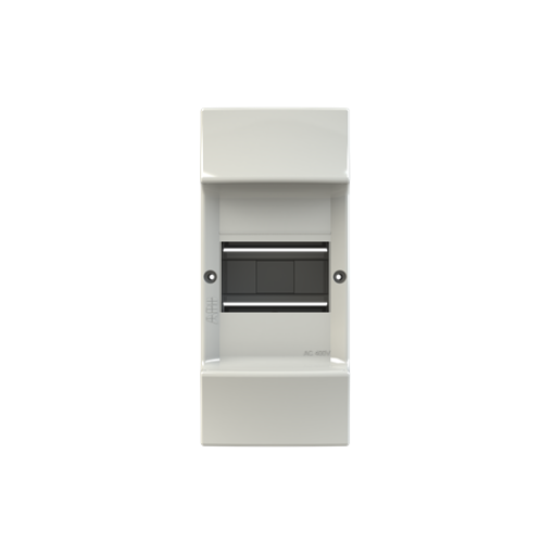 Consumer unit , Surface mounting, 4 modules, 1 rows, IP30,  Door Without Door, Dimensions 96.000 mm x 100.000 mm x 223.000 mm