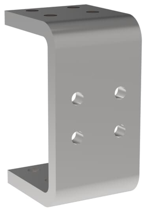 OTZC74 MOUNTING PIECE 4-POLE