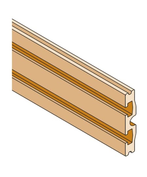 SHAPED COPPER BUSBAR In 1000A L1750MM
