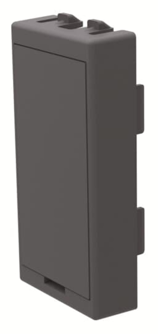 Blank plate 1M AN Blind plate with Without imprint Anthracite - CEM