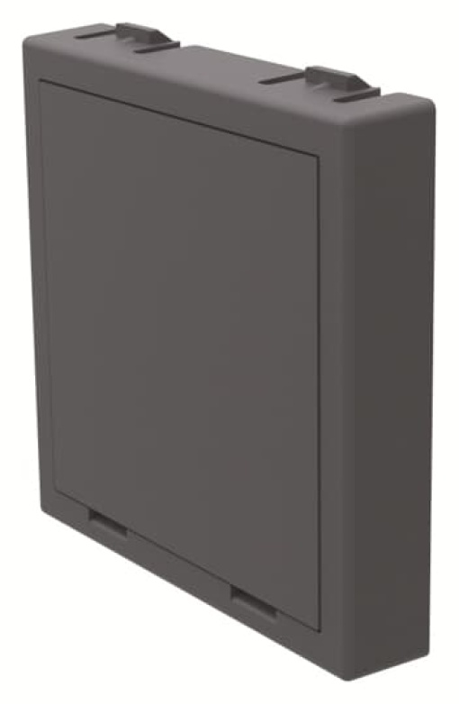 Blank plate 2M AN Blind plate with Without imprint Anthracite - CEM