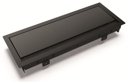 Folding flush workstation box 6 mod. NG Black  - CEM