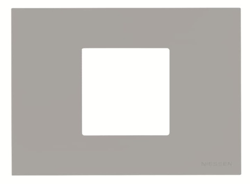 Frame 1-gang Silver - Zenit