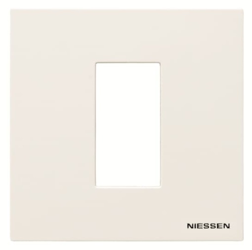 Frame 1-gang 1M 1gang White - Zenit