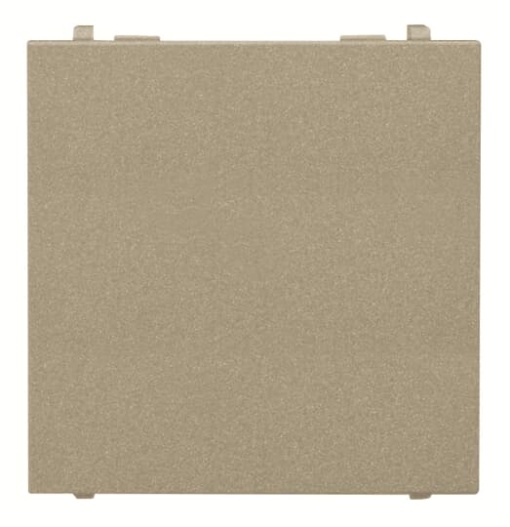 Blank cover Blind plate None Champagne - Zenit