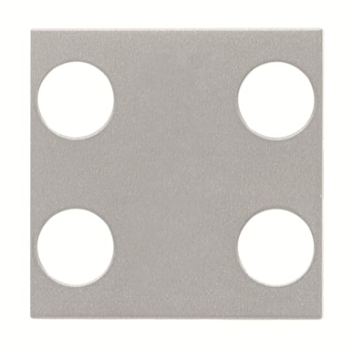Cover platerocker Various symbols for Switchpush button Central cover plate Silver - Zenit