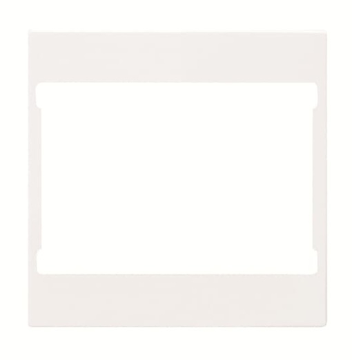 Cover platerocker Without imprint for Sensor Central cover plate White - Zenit