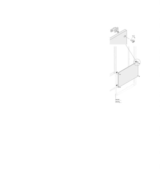 BLIND FLAT PANEL H100MM W600MM