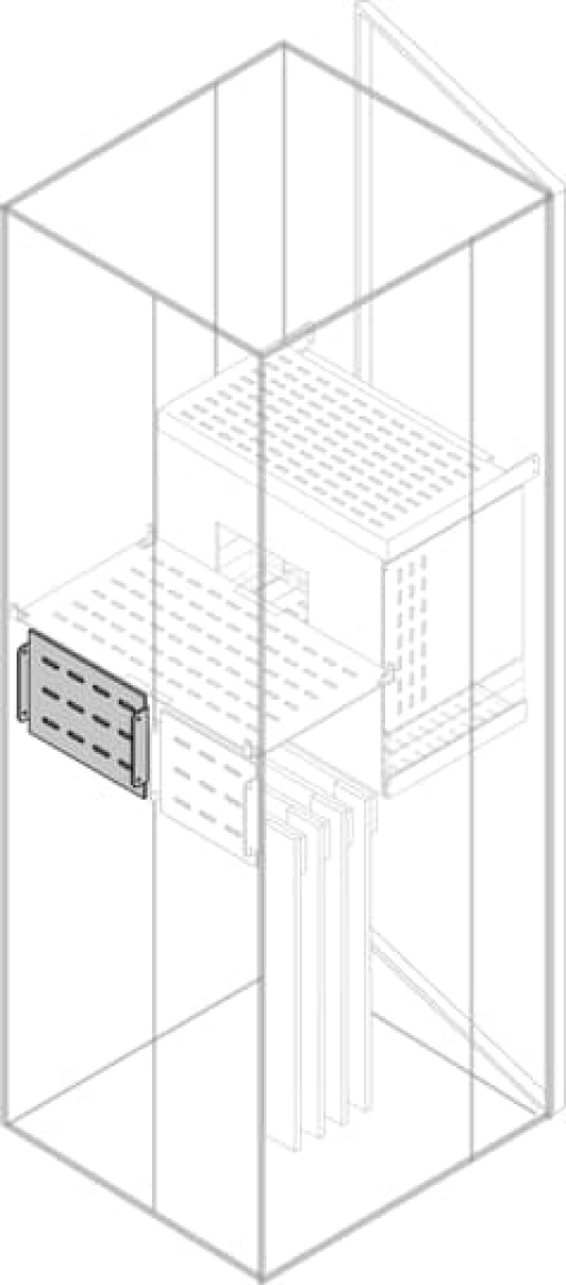 SEGR.VERT.REAR H300MM W600MM INT.UP.