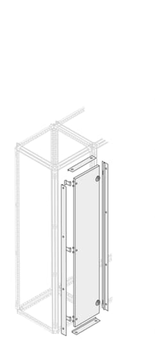 BLIND DOOR E CABLE CONT.H2000MM W300MM