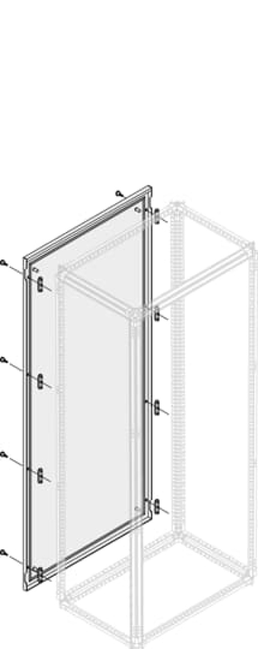 IP65 EXTERNAL PANEL H1800MM W400MM