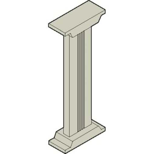 PEDESTAL-SIZE 1-2-3-4