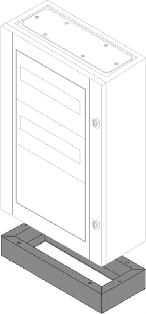 BASE STRIP 100X400X200HXWXD