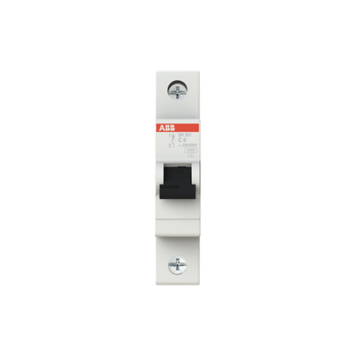 Miniature Circuit Breaker - SH200 - 1P - 6 A - C - AC 6 kA