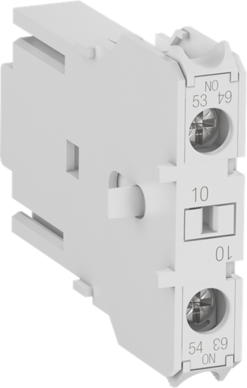 MACL101AR Auxiliary Contact 1NC ring tongue terminal, side mounted
