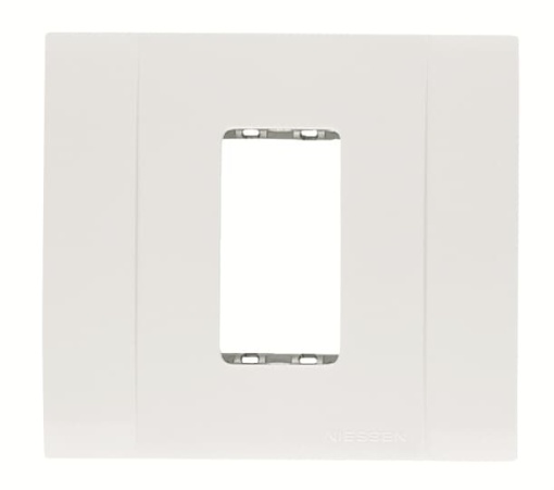Frame 1G 1M 1-gang White - Stylo