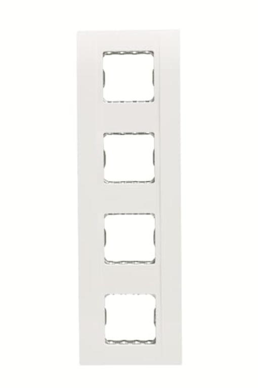 Frame vertical 2G 2M 4-gang White - Stylo