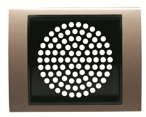 Cover bell Loudspeaker Central cover plate Bronze - Olas