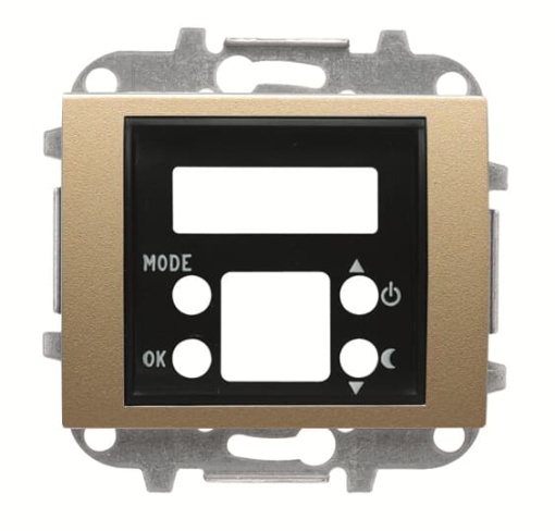 Cover plate thermostat digital for Thermostat Central cover plate Beige - Olas